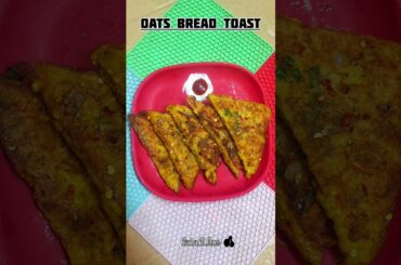 Oats Bread Toast | Healthy & Tasty breakfast ideas #shorts