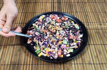TASTY & HEALTHY SALAD RECIPE ! DON'T MISS THIS BEAN SALAD RECIPE AT ALL