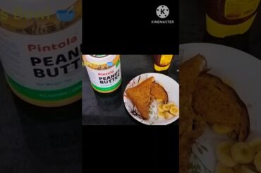 healthy and tasty #peanutbutterbananasandwich #recipesbowl #ytshorts #weightlossrecipe