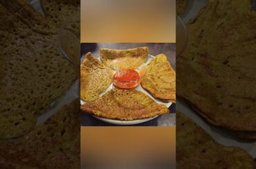 Palak Dosa Recipe/Spinach Dosa Recipe/Healthy Breakfast Recipe#palakdosa #youtubeshort#viral #short