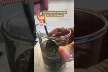 Quick Healthy Breakfast Idea-No Egg-No Bread #youtubeshorts