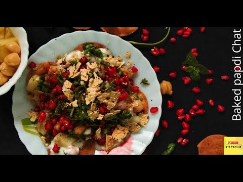 Baked Papdi chaat| Healthy Papdi Chaat | Weight Loss Recipe | Dahi Papdi Chaat| Fit Techie Mom Baked Papdi chaat| Healthy Papdi Chaat | Weight Loss Recipe | Dahi Papdi Chaat| Fit Techie Mom