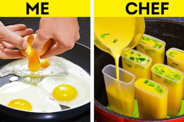 Quick EGG recipes for Breakfast || Great Cooking hacks