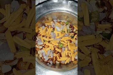 roasted chana chaat with mugfali Dana , salad recipe healthy snacks, chana banane ki recipe #shorts