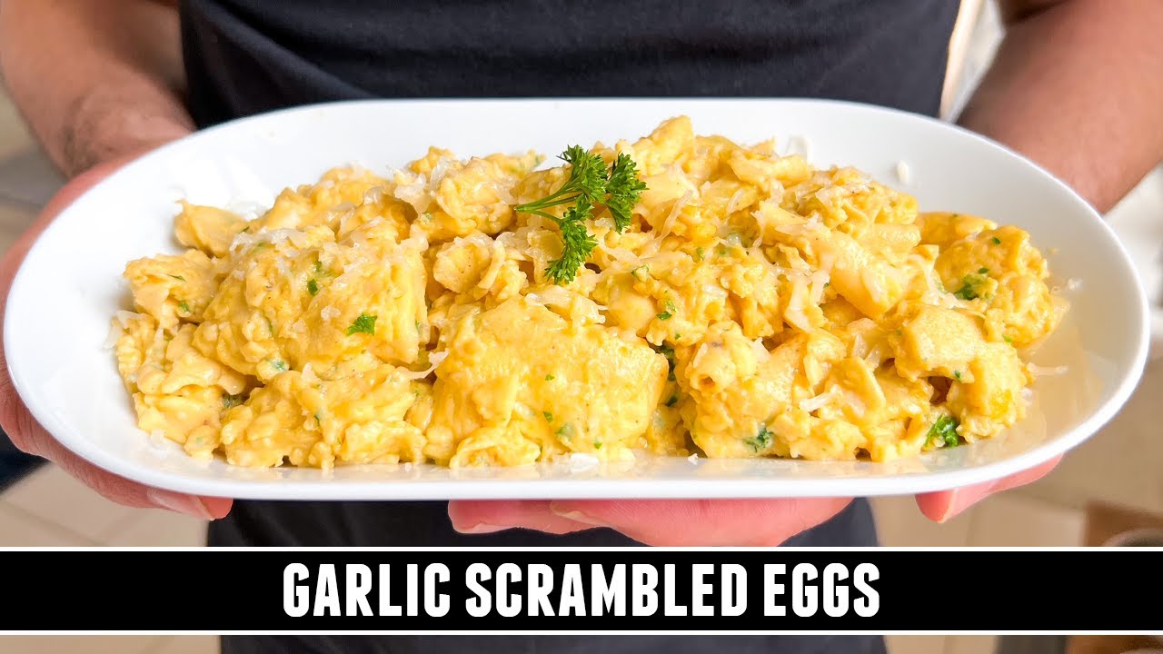 Spanish GARLIC Scrambled Eggs | How to Make the BEST Scrambled Eggs Spanish GARLIC Scrambled Eggs | How to Make the BEST Scrambled Eggs