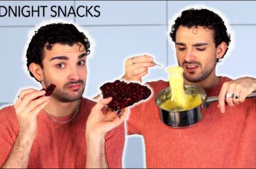 Trying Questionable MIDNIGHT SNACKS