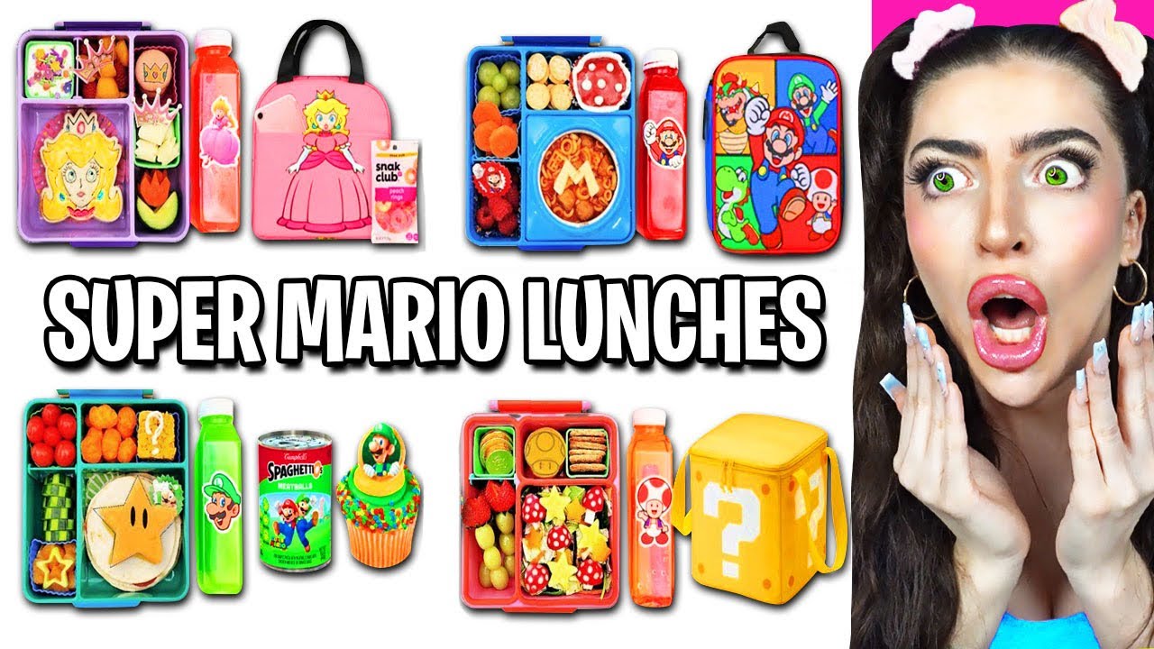 CRAZIEST Super Mario Bros FOOD LIFE HACKS!? (EPIC SCHOOL LUNCH IDEAS!) CRAZIEST Super Mario Bros FOOD LIFE HACKS!? (EPIC SCHOOL LUNCH IDEAS!)