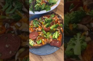 Life is beautiful! Home made pizza, healthy, organic, delicious, lots or veggies, reasonable (cheap)