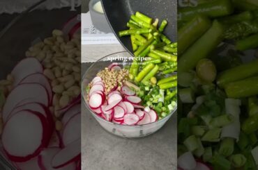 Green Asparagus Pasta Salad With A Lemon Vinaigrette