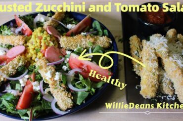 Boost Your Health with this Delicious Zucchini & Tomato Salad!