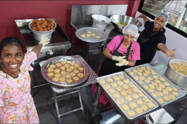 I gave 400 Crispy Snacks free from my Restaurant | Masala Vada with Black Tea | Street Food Recipe