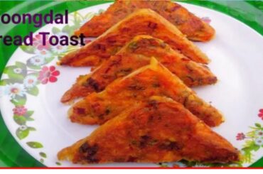 Moongdal Bread Toast/Protein Fill Moongdal Toast/Healthy Breakfast Recipes