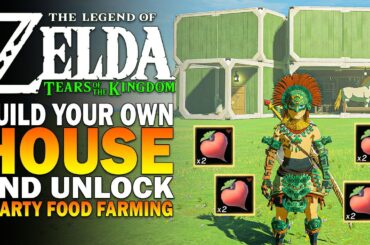 Build Links House & Farm Big Hearty Radishes In Zelda Tears Of The Kingdom - TOTK Tips & Tricks