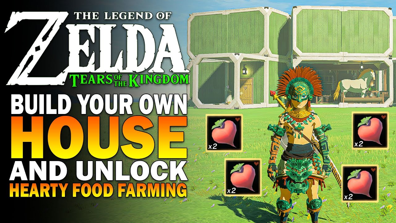 Build Links House & Farm Big Hearty Radishes In Zelda Tears Of The Kingdom – TOTK Tips & Tricks Build Links House & Farm Big Hearty Radishes In Zelda Tears Of The Kingdom - TOTK Tips & Tricks