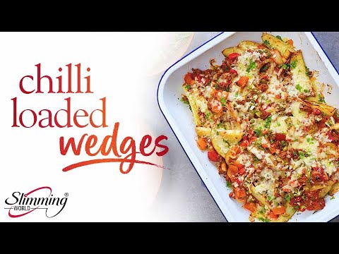 Slimming World chilli loaded wedges recipe – 6 Syns (FREE if using cheese as Healthy Extra ‘a’ ) Slimming World chilli loaded wedges recipe - 6 Syns (FREE if using cheese as Healthy Extra ‘a’ )