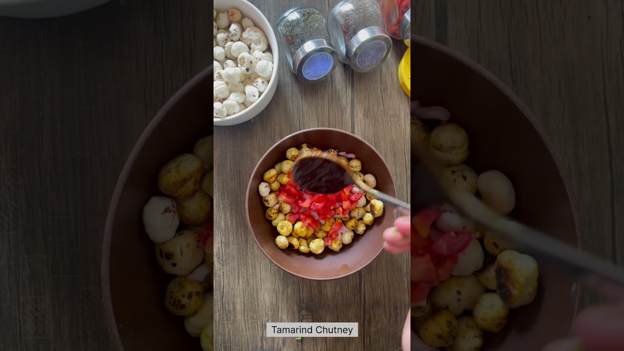 Makhana Bhel | Instant Snack Recipe | Cook With Me Makhana Bhel | Instant Snack Recipe | Cook With Me