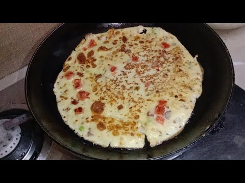Egg Paratha With Liquid Dough /Healthy Breakfast Egg Paratha With Liquid Dough /Healthy Breakfast