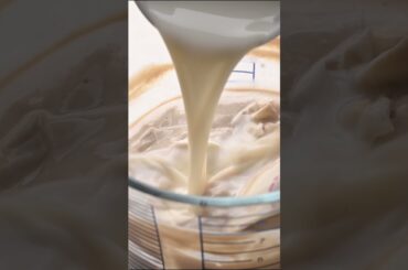 Low calorie tofu mousse You can eat as much as you want without worrying about getting fat #shorts