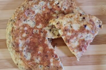 Bread Omelette Pizza||10 min breakfast recipe||Bread Omlette in a new way||Healthy Breakfast Recipe