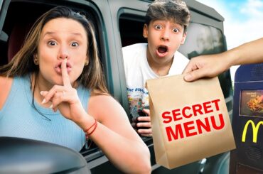 EXPOSING Fast Food SECRET Menu items!