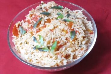 Tomato Fenugreek Leaf Rice Bowl / Dinner Recipes / Tomato Recipes / Pilaf Recipes /Bowl Recipes 1516
