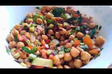 Chickpea Salad|High Protein|recipes |Vegan recipes|Salad recipes|Weight loss recipes|Indian recipes