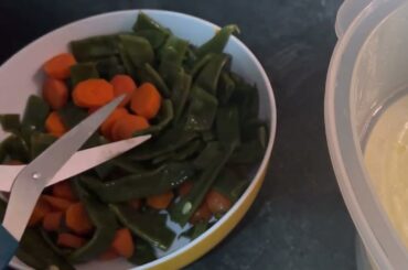 Easy green bean salad recipe (this recipe is easy to prepare, healthy to eat, delicious to enjoy!!)