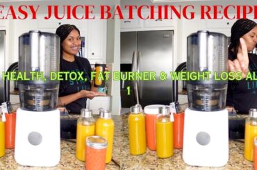 2023 TOP 3 Batch Juicing Recipes for Gut Health, Weight Loss, & Detoxing | Nama J2  Juicer #namawell
