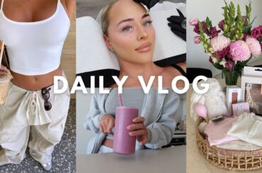 VLOG | come to my appointments, europe unboxing haul, healthy come cooked dinner, work day etc