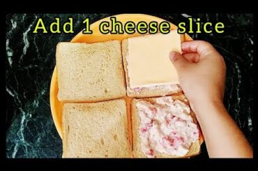cheeze grilled vegetable sandwich | healthy and tasty breakfast | cooking recipes