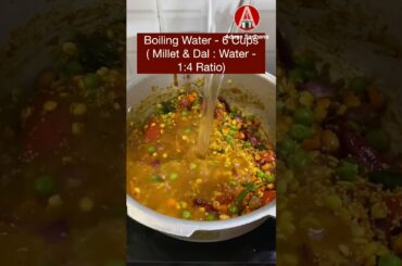 Millets one pot recipe | Healthy Nutritious Millet Recipe | #shorts #shortsfeed #milletsrecipe
