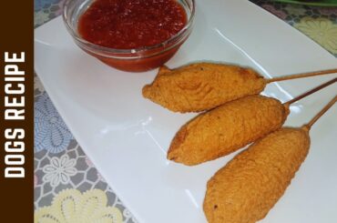 Chicken Corn Dogs Recipe || American Snacks Recipe