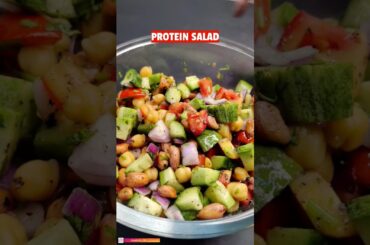 Protein salad recipe #protein #salad #gym #workout #food #fitness #helthyfood