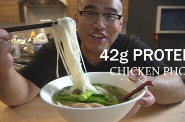 HIGH PROTEIN - LOW CALORIE CHICKEN PHO RECIPE
