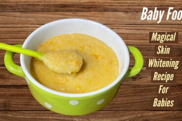 Baby Food | Healthy,Tasty&Skin Whitening Recipe For 6-12+ month Babies|Carrot Potato Dates Sooji Mix