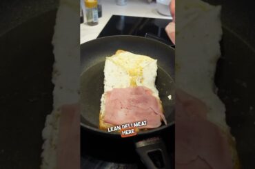 Healthy High Protein Toastie #highprotein #healthyrecipes #healthyeating #fatloss #calories #protein