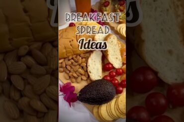 BREAKFAST SPREAD IDEAS | HEALTHY FOOD LIFESTYLE | VEGAN FOOD | HEALTHY BRUNCH IDEAS