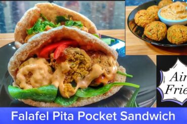 Healthy Falafel Sandwich recipe | If you try this you will end up eating every day