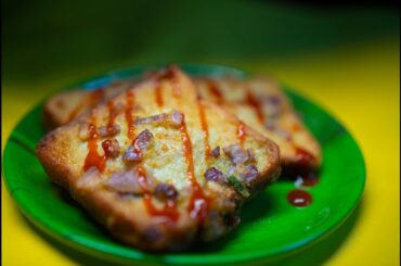 5 minutes easy Breakfast recipies ll unique bread omelette recipe....