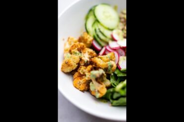 Vege Roasted Vegetable Bowl - Easy Plant Based Salad Ideas