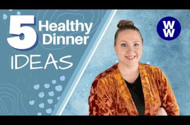 5 WW Dinner Ideas. Healthy dinners for weight watchers. Personal points. The one with Stromboli.