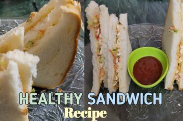 Healthy Sandwich Easy Recipe| How To Make Vegetable Sandwich At Home| #foodiepunjabirasoi