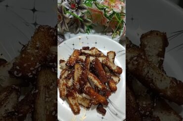 Healthy sweet bread snack recipe #shorts #ytshorts