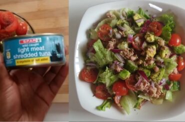 How To Make Tastey Tuna Salad |Protein Salad |Healthy Salad Recipe