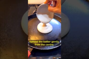 Tips to make perfect Dosa #ritusculinaryarts #shorts #streetfood