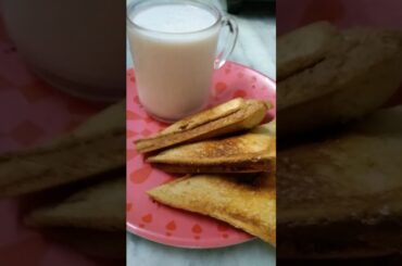 A Quick and Easy Egg Sandwich recipe with rooh afza shake | healthy High Protein breakfast #shorts