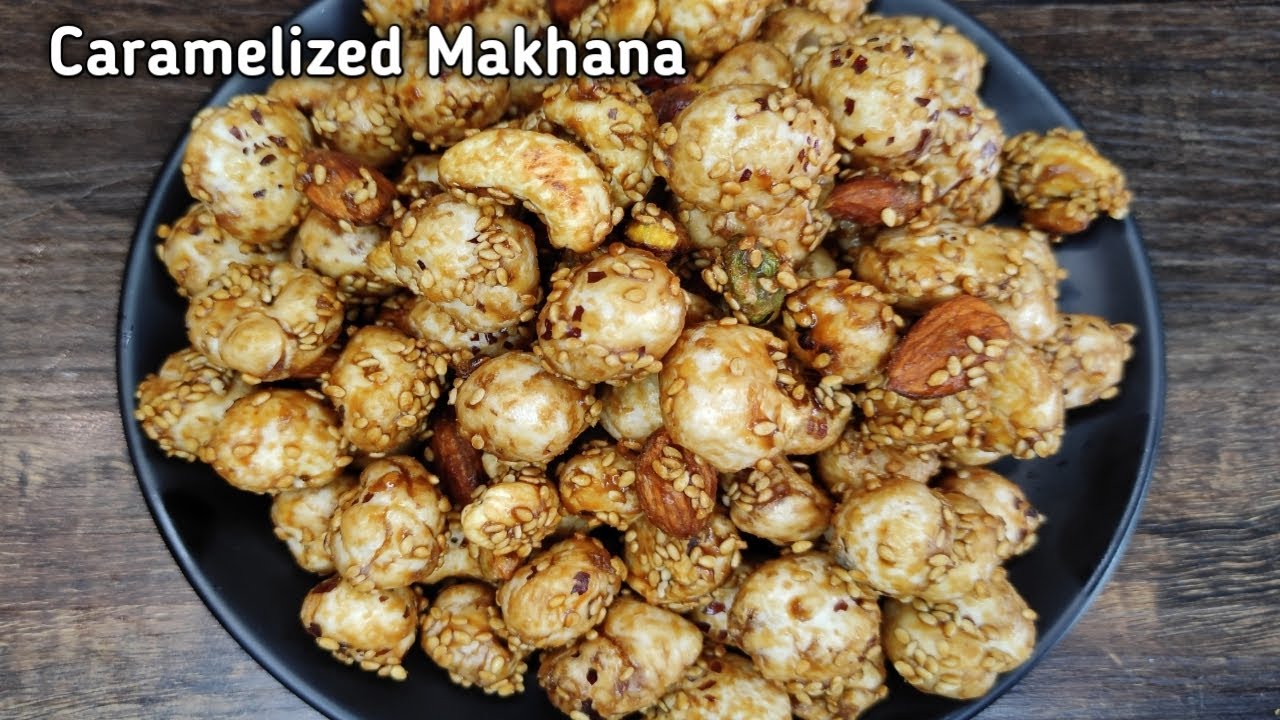 Caramelized Makhana Recipe | Sweet Makhana Recipe | Gur Makhana Recipe | Healthy Snacks Recipe Caramelized Makhana Recipe | Sweet Makhana Recipe | Gur Makhana Recipe | Healthy Snacks Recipe