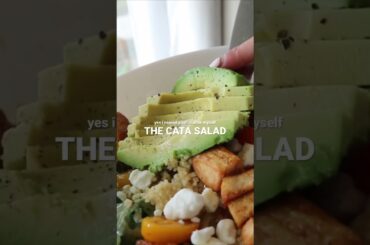 I NAMED A SALAD AFTER MYSELF :) who wants the recipe? #healthylunch #saladrecipe