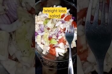 weight loss salad recipes||Healthy salad for weight loss||weight loss salad bnany ka trika#shorts