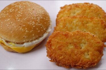 Perfect Breakfast Recipe,Mcdonald's Style Breakfast,Perfect Hashbrown Recipe At Home